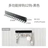 Estantería de Tablero Perforado para Sala de Estar Almacenamiento en Toda la Pared Puerta de Entrada Tablero Colgante para Entrada Decoración de Pared Tablero Perforado de Metal
