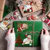 Adornos Navideños Vintage Decoraciones para Árbol de Navidad Papá Noel Etiquetas de Madera Piezas de Madera Festivas Manualidades de Madera