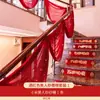 Suministros para Bodas, Decoración de Habitación de Boda, Accesorios para Arreglos Florales, Techo de Nubes de Fondo, Cortinas de Techo, Decoración de Pasamanos de Escaleras, Tul de Belleza