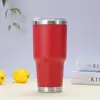Nueva taza de coche transfronteriza de 30 oz, taza térmica de acero inoxidable 304, taza doble para hielo, taza de coche portátil