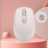 Ratón inalámbrico recargable de modo dual silencioso para oficina, computadora de escritorio, portátil, universal, carga, modo dual