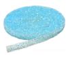 Faixa de strass de 1cm com broca de cola quente, tira de cristal, acessórios para roupas, sapatos, bolsa, calças, material DIY, acessórios