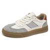 Tênis Retro Color Block de Cano Baixo da Moda para Homens, Tênis de Treino Alemão Fashion para Uso Externo, Tênis Casual de Nicho para Viagem de Estudantes, Atacado