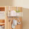 Estante de Almacenamiento para Armario, Cesta de Almacenamiento para Bolsos, Estante Lateral para Gabinete, Organizador de Ropa Interior y Ropa, Cesta Colgante para Armario