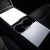 Adecuado para Panel de Control Central de Tesla Model 3/Y/Yl Pegatina Protectora Electrostática de Silicona Accesorios Interiores de Coche Anti-Rayaduras