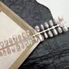 30 Piezas de Tiras de Armadura para Manicura, Uñas Portátiles Cat-Eye Suaves, Uñas Portátiles de Flor Blanca Linda, Sensación de Alta Gama