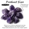 Proveedores de fabricantes Piedra en bruto de amatista natural partículas grandes amatista profunda piedra de aromaterapia piedra de fragancia decoración de acuario