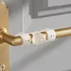 Manípulo de porta transfronteiriço almofada anti-colisão porta de quarto furo traseiro de sucção batente de porta batente de porta de silicone plugue de porta jack amortecedor