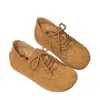Zapatos Birkenstock Casuales Retro para Mujer 2025 Otoño Nuevos Zapatos Planos Versátiles de Suela Moral Zapatos de Suela Blanda Zapatos de Frijol Perezoso