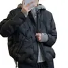 2026 Nueva Moda Chaqueta Acolchada de Algodón con Cuello Alto para Mujer, Cálida de Manga Larga Ajuste Holgado Estilo Coreano Versátil Ligera Corta Chaqueta de Algodón