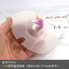 Tapa de Silicona a Prueba de Polvo de Grado Alimenticio con Dibujos Animados y Ranura para Taza de Té, Ecológica, Puede Sostener una Cuchara, Tamaño Grande, Taza de Desayuno, Amazon
