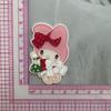 Desenho Animado Fofo Série de Natal Patch de Acrílico Acessórios DIY Presilha de Cabelo Broche Ímã de Geladeira Acessórios de Joia Atacado