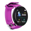 D20 Macaron Y68 D18S 116Plus Pulseira Inteligente Esportiva Monitoramento de Frequência Cardíaca e Sono Dropshipping
