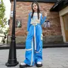 Ropa de moda para niñas de Jazz Dance pasarela moda genial callejera de otoño traje de manga larga para ombligo ropa de actuación hip hop para niñas