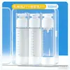 Botella de Spray Portátil para Embotellado al Vacío Emulsión Presión Viaje Transparente con Escala Traje de Embotellado Cosmético
