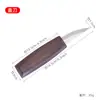 Herramientas de Cerámica Cuchillo de Tallado Cuchillo para Recortar Arcilla Escultura Cuchillo de Pala Cuchillo Curvo Hecho a Mano DIY Cuchillo para Carpintería Cuchillo para Tallar Madera Cuchillo con Mango de Madera