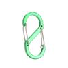 Fabricantes transfronterizos suministran S-shaped No. 5 hebillas de 8 palabras 50mm Hebilla de resorte Presionar presionar colgado rápido hebilla de colgar de ocho palabras
