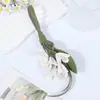 Estilo Europeu e Americano Nova Moda Chaveiro de Osmanthus Dourado Pingente de Bolsa Fofo em PU High-End