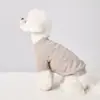 Ropa elegante y cálida para mascotas para gatos y perros, Camiseta base cómoda y acogedora de otoño/invierno para Bichón Frisé y Dachshund, Moda moderna en línea