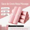 Saco Verde para Entrega Expressa Logística de E-commerce Embalagem para Roupas Embalagem Plástica Impermeável para Envio Saco Auto-Selante Lote Grande