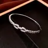 Pulsera de Hebilla de Botón de Doble Anillo Chapada en Oro Real de 18 Quilates, Pulsera Simple de Moda de Gama Alta, Joyería de Mano Personalizada de Nicho para Mujeres
