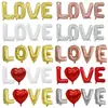 Juego de Letras Estilo Americano 'Love' de 30 pulgadas Decoración de Boda Globos Creativos de Confesión Globos de Papel de Aluminio