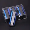 Novo em stock: Aparelho de barbear com cabo de seis camadas, aparelho de barbear manual, lâmina de aço inoxidável multicamadas dupla face, um item de grande sucesso para vendas transfronteiriças