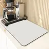 Tapete Drenante para Fregadero de Cocina Tapete Aislante de Calor para Vajilla Absorbente y de Secado Rápido Posavasos Doméstico Resistente al Frote Prueba de Aceite Secado sin Lavado Manteles Individuales para Encimera