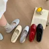 Zapatos Mary Jane de Correa Única Estilo Ballet con Tacón Oculto Estilo Francés para Mujer, Novedad Versátil Boca Baja Suela Suave Planos para Principios de Primavera 2026