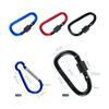 6 piezas color montañismo hebilla funda varilla dorado varilla de extensión de tres ranuras 1/4 "cabeza de lote cambio rápido funda hebilla de llave