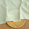 Tejido de Sarga de Algodón Cepillado, Pijamas de Otoño e Invierno, Pequeños Estampados Florales Cálidos, Ropa para Niños, Telas para Ropa de Casa