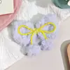 Lindo Suave Lindo Pelo de Cordero Pinza para el Pelo Pinza Lateral para Niña Pinza Dulce Bola de Pelo Pinza de Pato Pinza de Pico de Pato Accesorios para el Cabello Tocado