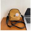Primavera nova moda atacado pequeno quadrado saco all-match lona bolsa diária estilo coreano mulheres ombro bolsa mensageiro