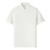 190g Jinan Malha Waffle Sem Costura Manga Curta Camisa Polo Unissex Roupa de Trabalho Gola Lapela Camiseta Entrega Expressa