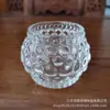 Taza de vela de aromaterapia nórdica piña cono de pino rayada sombra de luz Portavelas Taza decoración de ambiente del hogar vaso de cera taza vacía