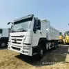 África Exporta Caminhão Basculante Howo Usado 6X4 Tração Dupla 371 Cavalos de Potência Veículo de Engenharia para Mineração Areia e Cascalho Caminhão de Terra