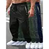 Pantalones cargo casuales para hombre con cordón, adecuados para primavera y otoño, pantalones largos de pierna recta, modernos y versátiles, disponibles para venta al por mayor