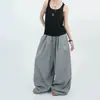 Pantalones deportivos de baile estilo americano, pantalones de pierna ancha versátiles para hombres y mujeres, nuevos pantalones casuales holgados para verano y otoño, para jazz, adelgazantes, con buena caída