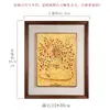 Pintura colgante Thangka nepalí pintada a mano "Ley de protección mágica Yan" decoración de sala de estar tarjeta dorada "bajar al Demonio Yan" mural