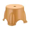 Taburete Bajo con Alta Capacidad de Carga, Taburete Pequeño de Plástico para Uso Doméstico, Taburete Infantil, Taburete Redondo, Taburete de Goma Engrosado Antideslizante, Reposapiés