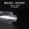 Em Estoque 60-500ml Garrafas Plásticas Garrafas Transparentes Pet Garrafas Dosadoras Cosméticas