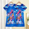 Nueva Bata de Noche para Niñas, Estilo Verano Delgado, Estampado de Dibujos Animados, Vestido de Niña Demon Slayer, Venta al por Mayor Transfronteriza