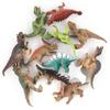 Venta directa de fábrica juguete para niños animal dinosaurio simulación modelo de dinosaurio de plástico 12 juegos de juguetes modelo de dinosaurio