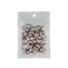 Lote Completo de Puntas de Manicura K9 Rosa Claro de Alta Calidad, Diamante Inferior Completo, Brillo Especial para la Punta del Dedo, Diamante de Vidrio Decorativo para Manicura