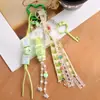 Estilo Ins Nova Bolsa Pendente MIU Pingente Pequeno Fresco Pingente de Bolsa Bolsa Tecida Fashionable de Verão Chaveiro Pendente