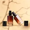 Fabricante Original Botella Hexagonal de 30ml para Base Líquida Loción Cosmética Transparente de Vidrio Botella con Dispensador Venta al por Mayor