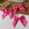 Cinta de 2,5 cm de ancho, lazo hecho a mano, material para manualidades, accesorios para prendas, accesorios para el cabello, juego de tarjetas, material decorativo.