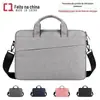 Bolsa de laptop de um ombro atacado maleta à prova d'água 131415.6 polegadas masculina e feminina logo estampado