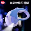 Coleira Retrátil Automática para Animais de Estimação ao Sair, Cães de Porte Pequeno e Médio, Filhotes e Gatos, Corda para Passeio ao Ar Livre, Coleira para Passeio de Gato