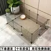Recinto para gatitos con paneles de rejilla encriptada, jaula modular para chinchillas, conejos, ardillas, mascotas pequeñas y cachorros, a prueba de escapes